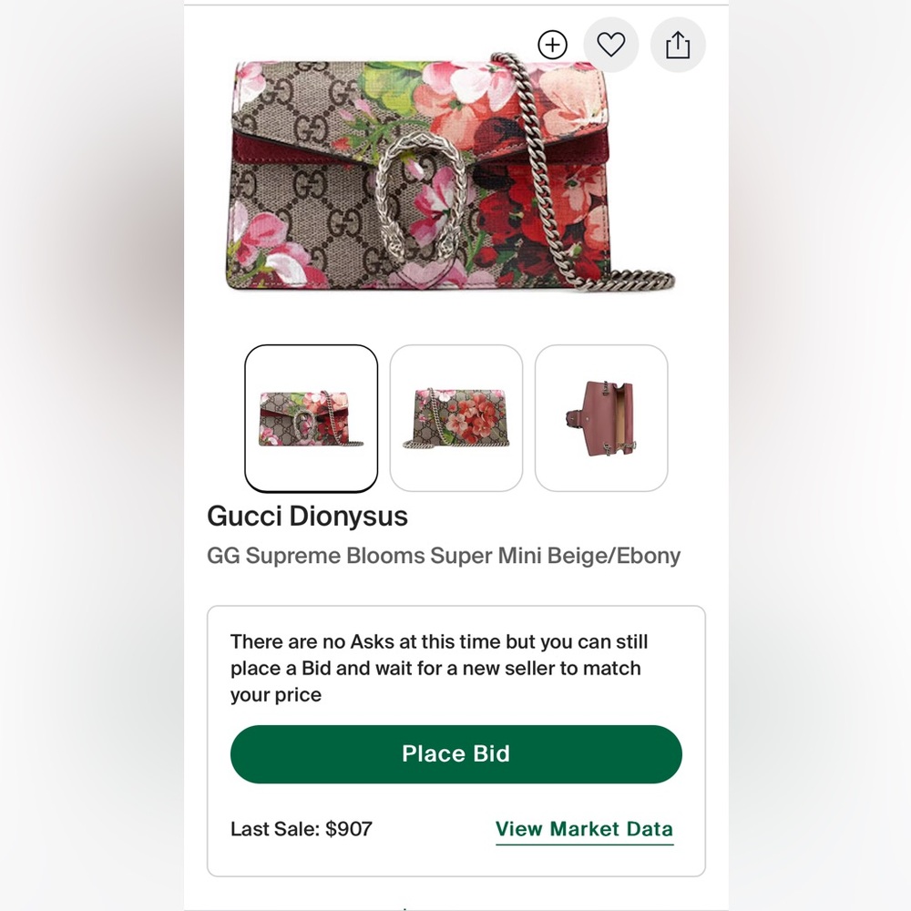 Mini gucci bag. Worn - like new